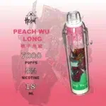 HEBAT喜貝7000口一次性電子煙-桃子烏龍